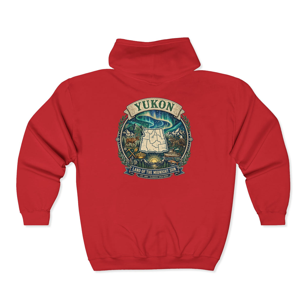 Yukon "Land of the Midnight Sun" Graphic Hoodie