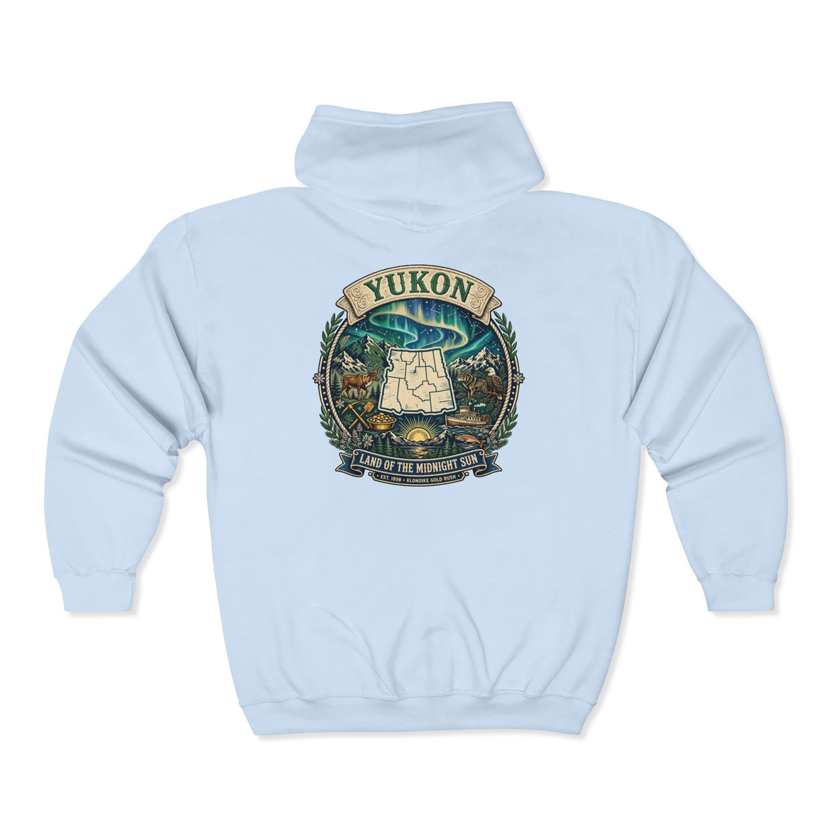 Yukon "Land of the Midnight Sun" Graphic Hoodie