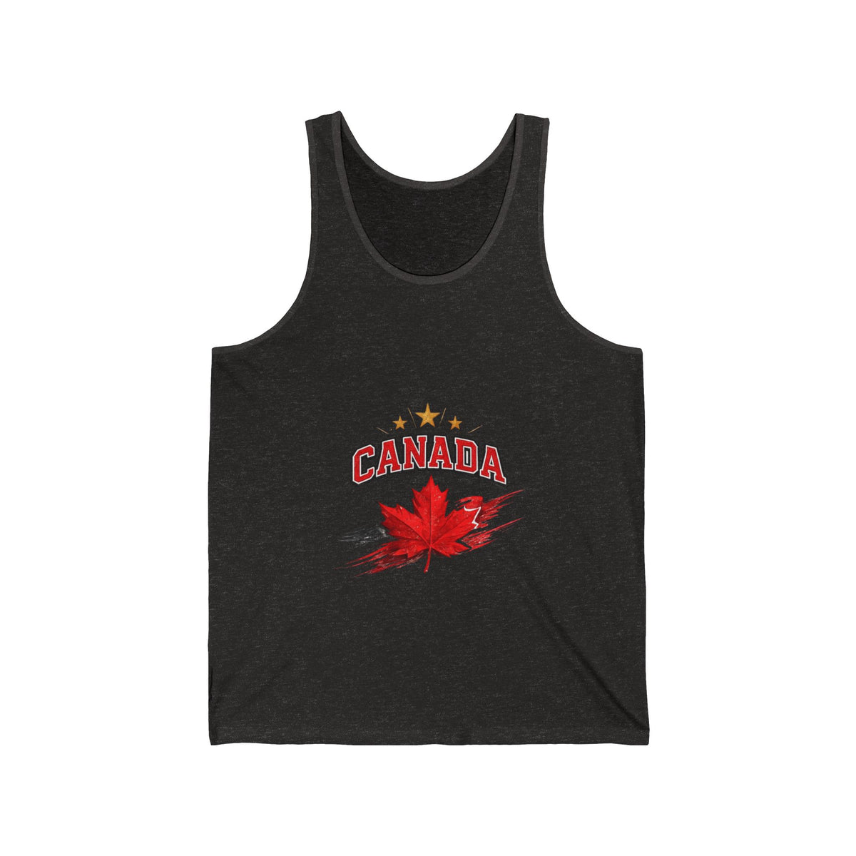 Mens Canada Maple Leaf Tank Top — Canadian Pride Flag Design