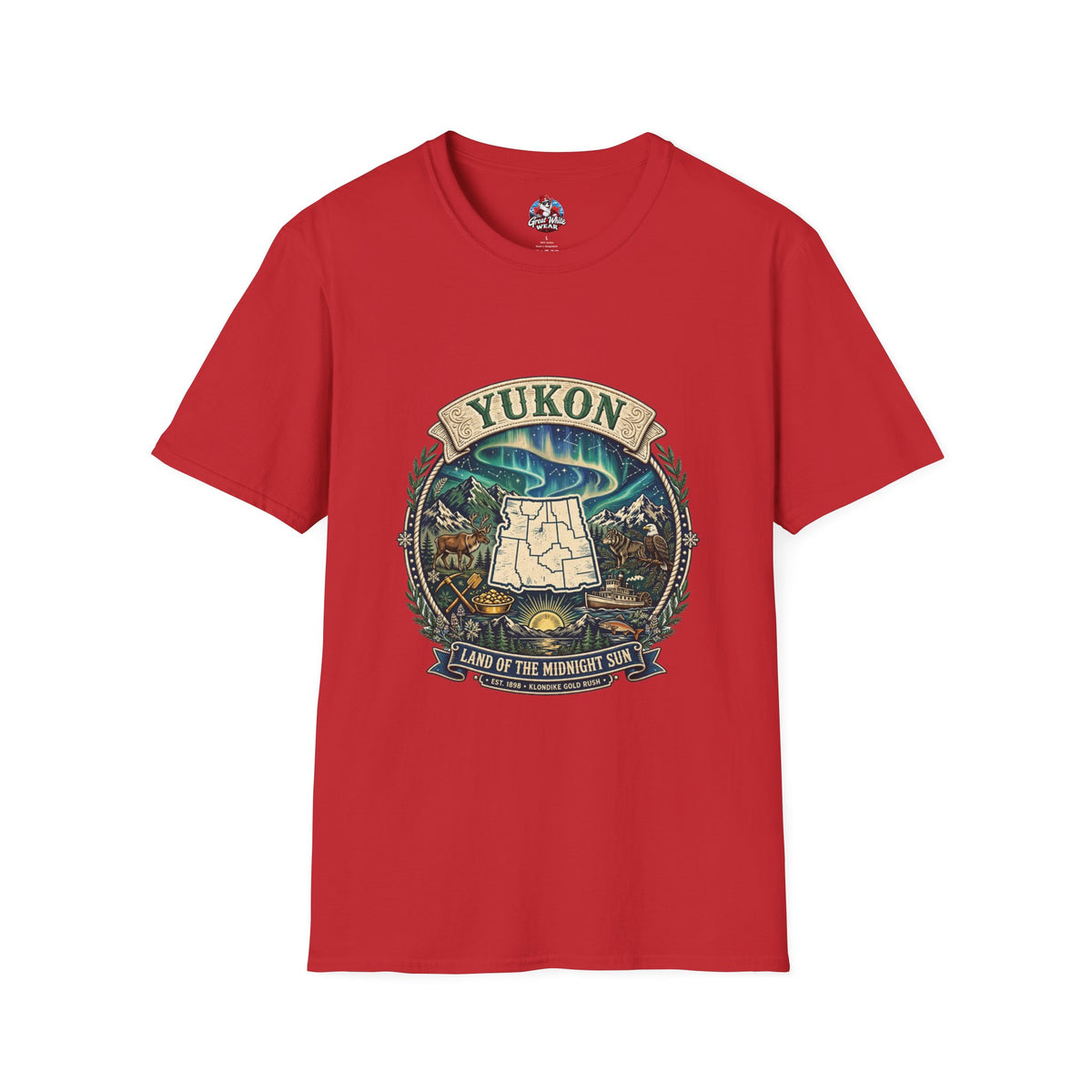 Yukon "Land of the Midnight Sun" Graphic T-Shirt