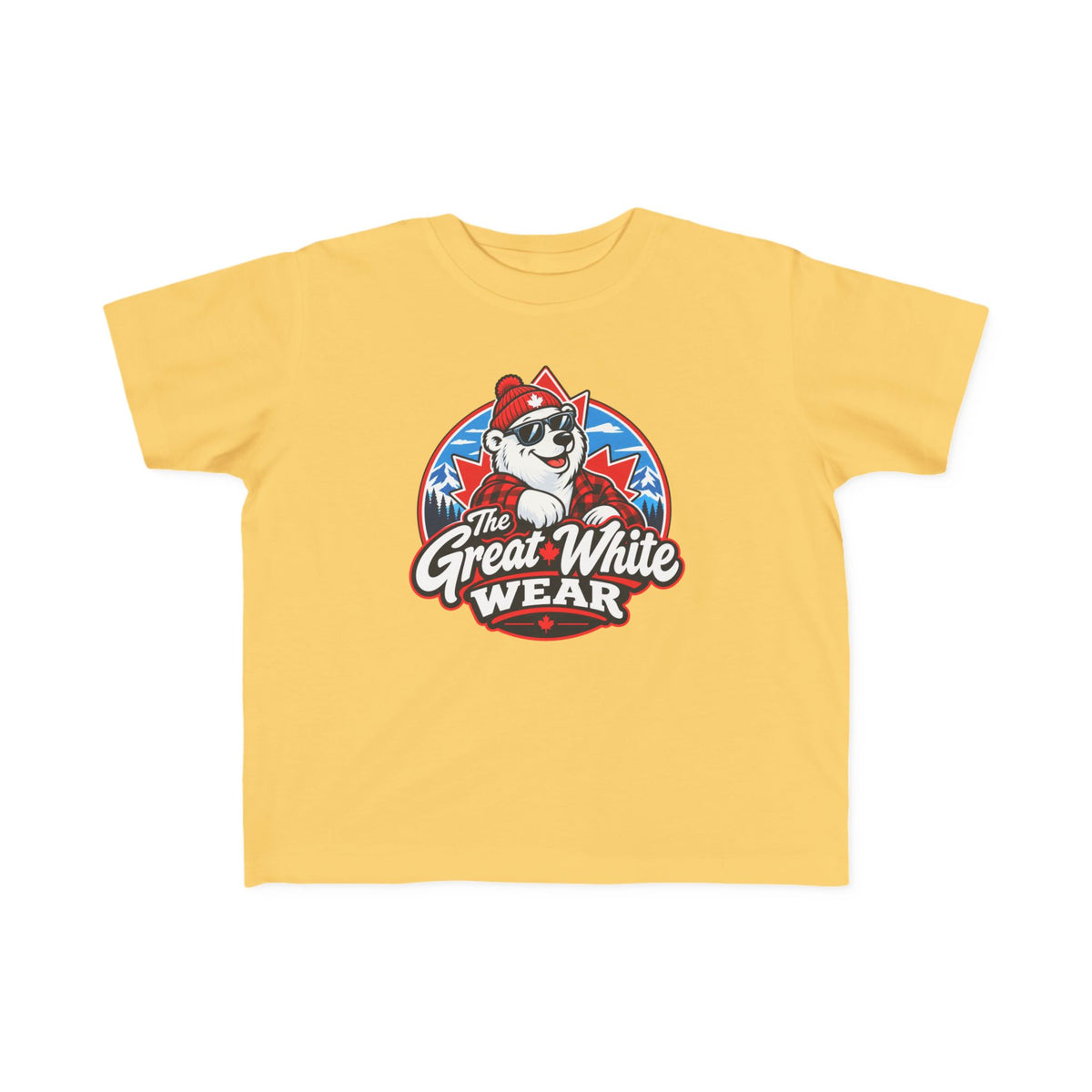 Great White Wear Polar Bear Toodler Graphic T‑Shirt