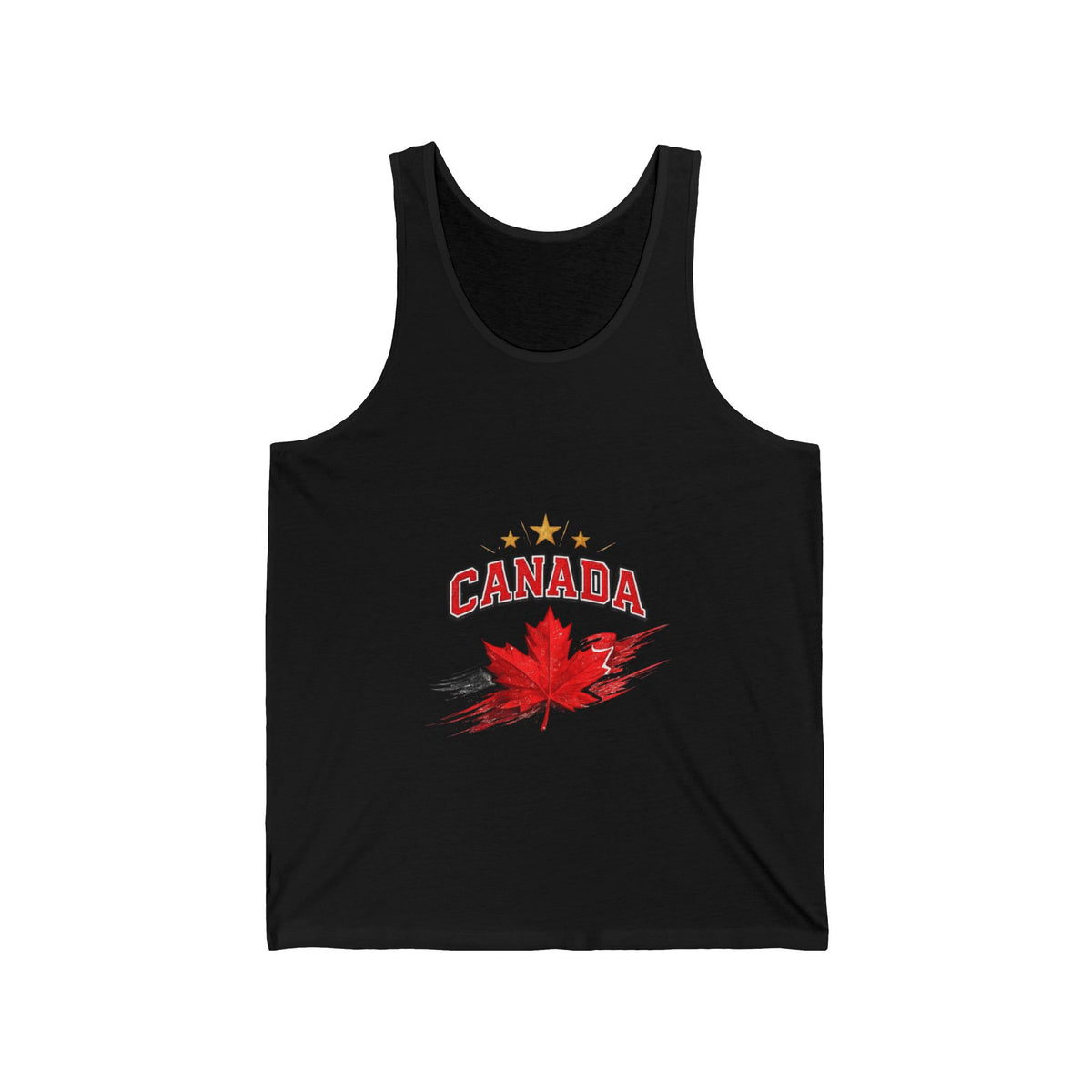 Mens Canada Maple Leaf Tank Top — Canadian Pride Flag Design