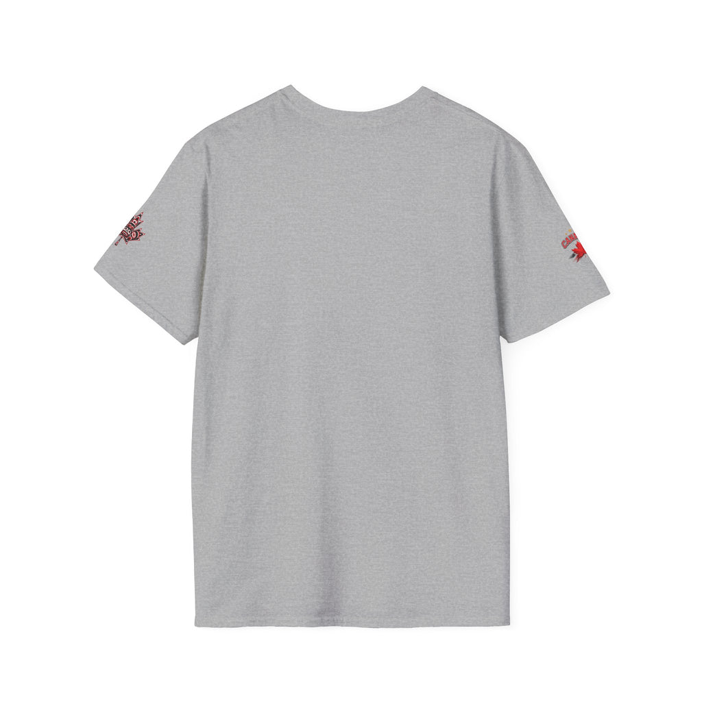 Mens Canada Pride T-Shirt — Red Maple Shield Design