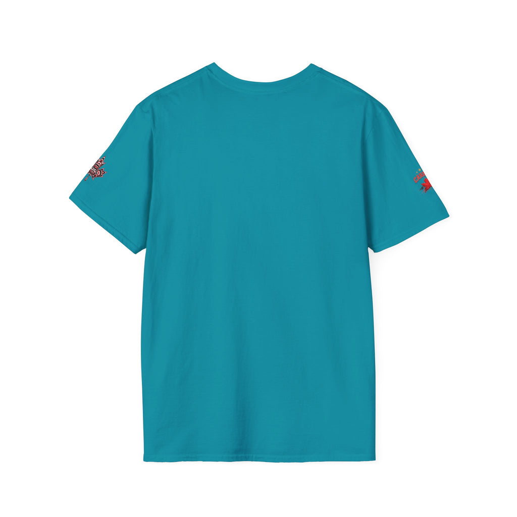 Mens Canada Pride T-Shirt — Red Maple Shield Design