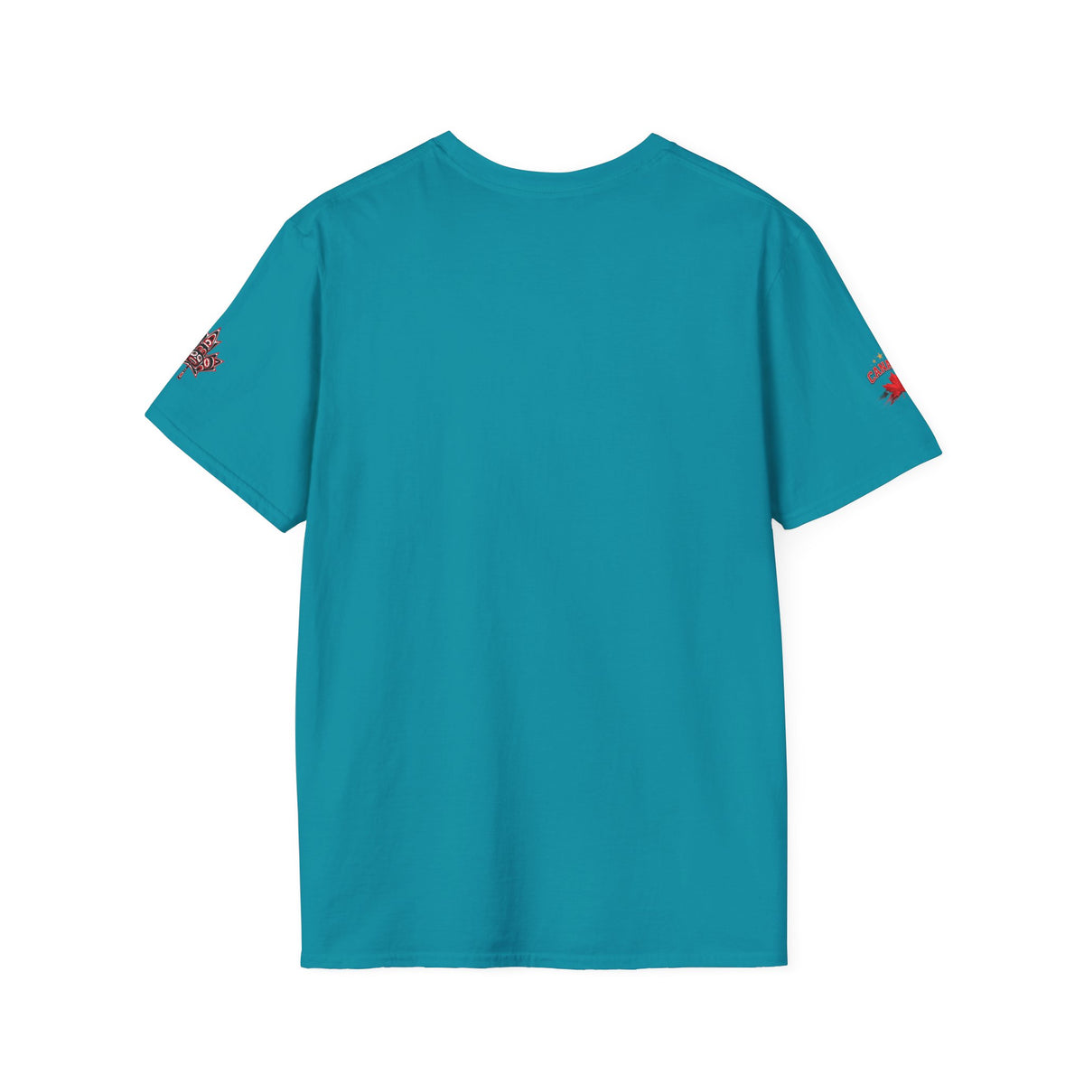 Mens Canada Pride T-Shirt — Red Maple Shield Design