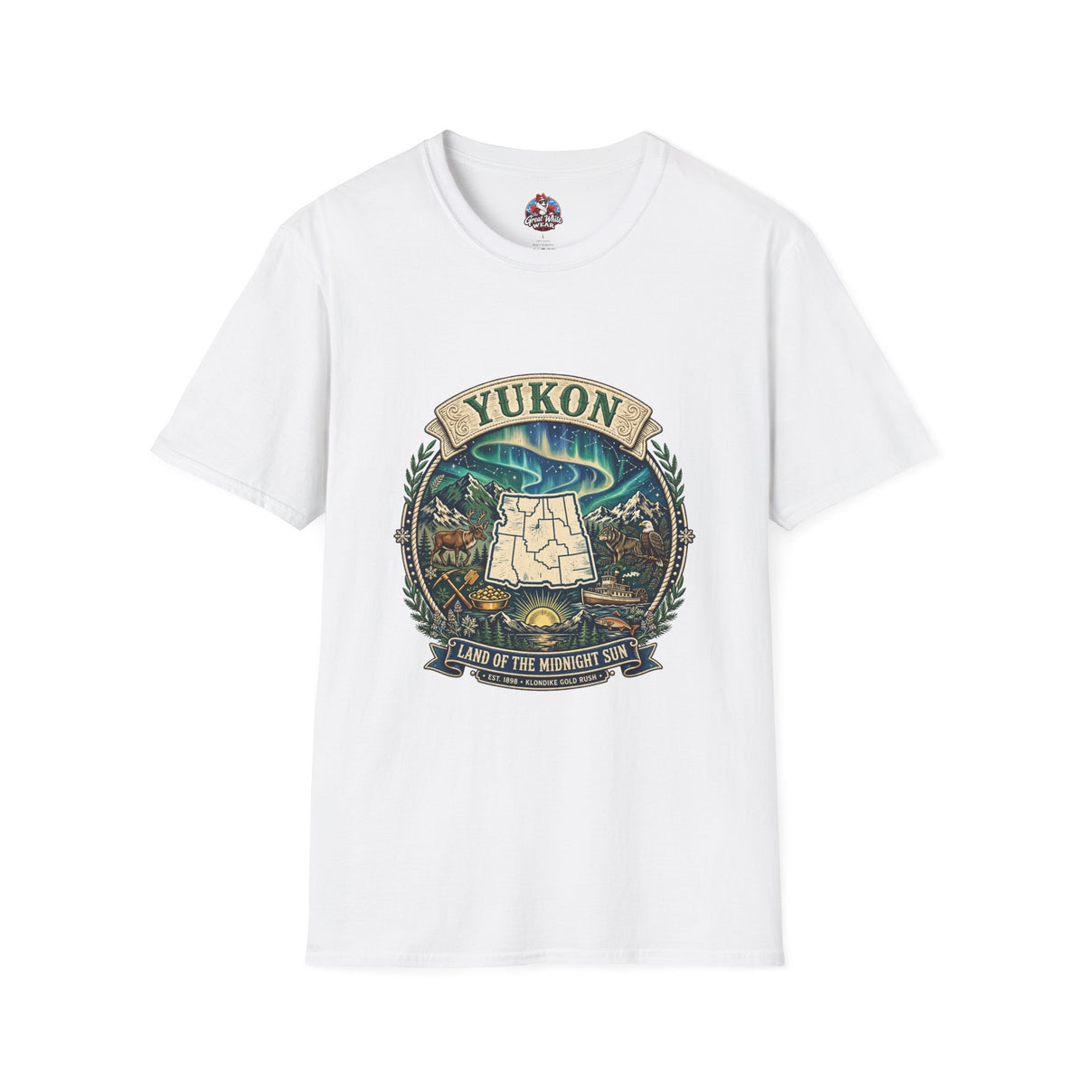 Yukon "Land of the Midnight Sun" Graphic T-Shirt
