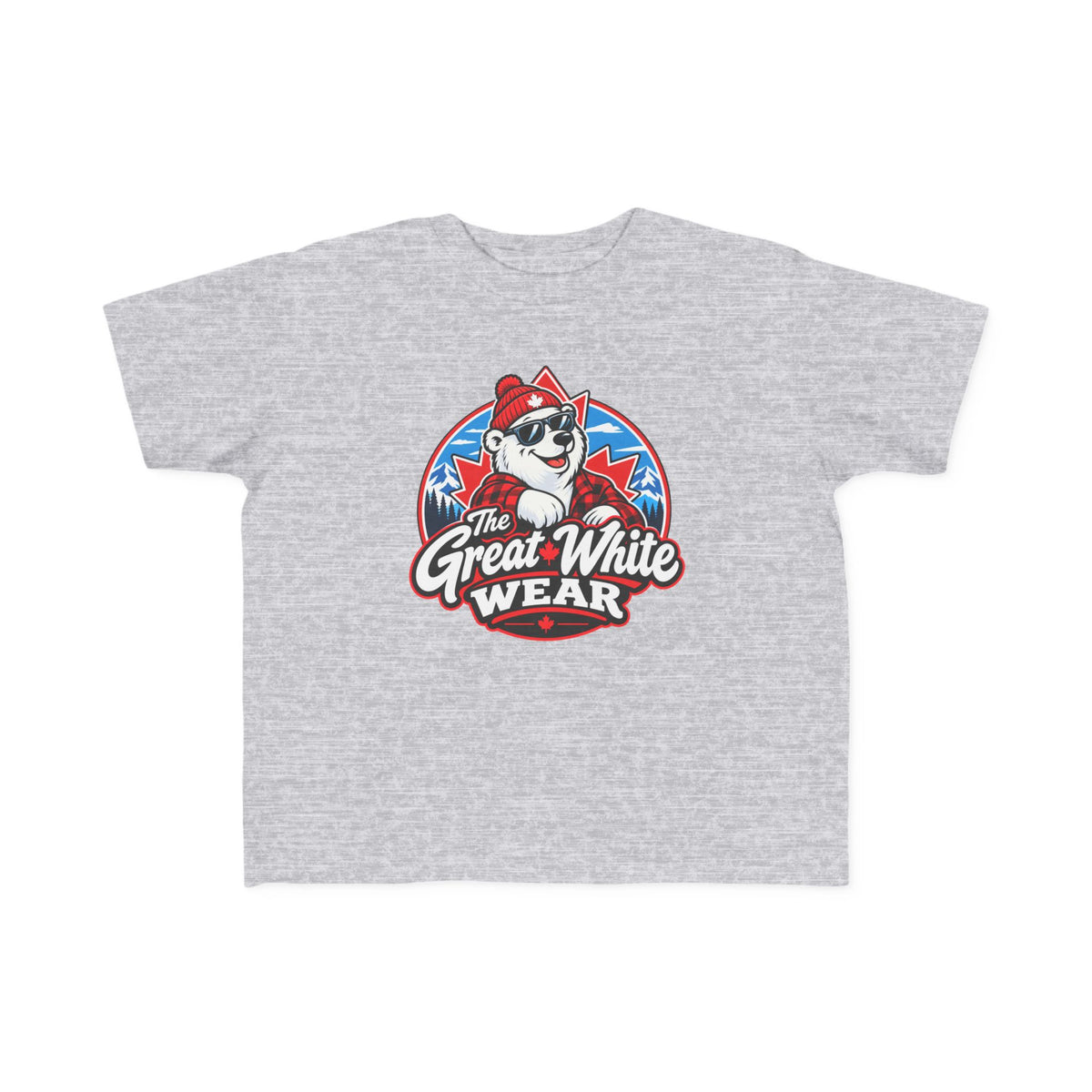 Great White Wear Polar Bear Toodler Graphic T‑Shirt