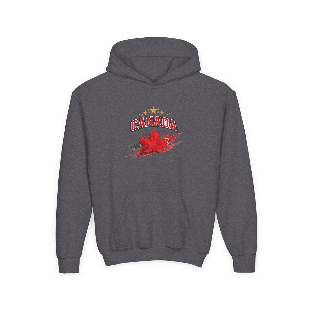 Canada Maple Leaf Youth Hoodie — Patriotic Canadian Youth  Sweatshirt