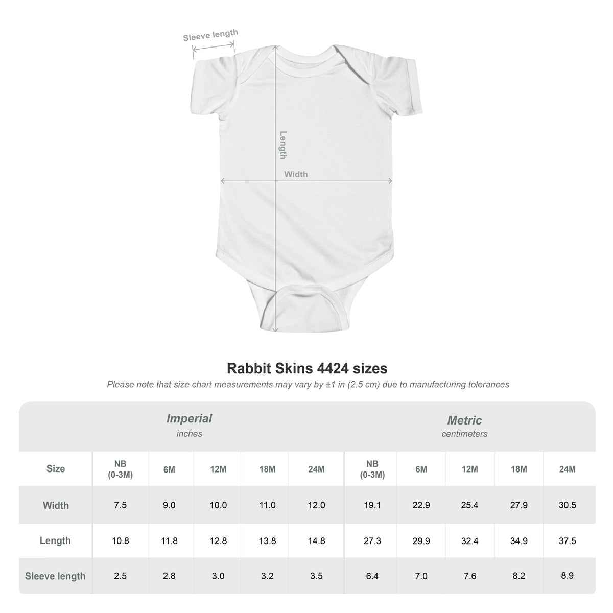 Great White Wear Polar Bear Graphic Baby Onesie