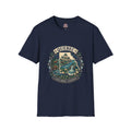 Québec Vintage Travel T-Shirt — Scenic Chateau and Waterfall Souvenir Tee