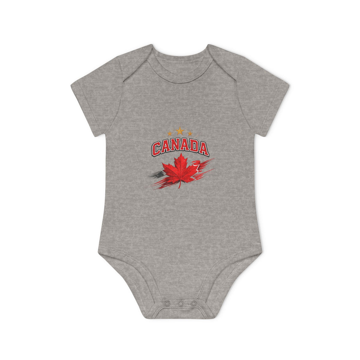 Canada Maple Leaf Baby Bodysuit — Canadian Pride Infant Onesie