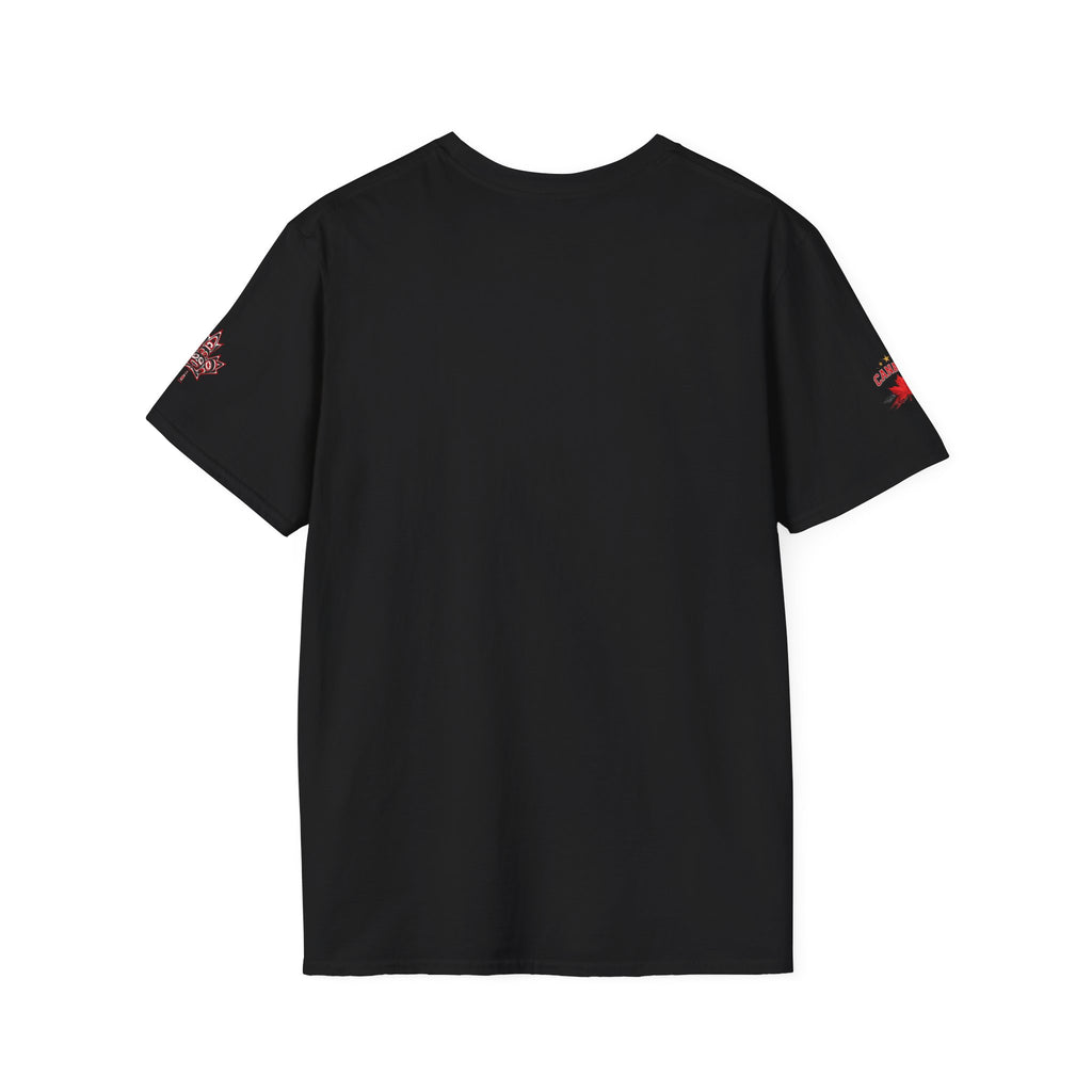 Mens Canada Pride T-Shirt — Red Maple Shield Design