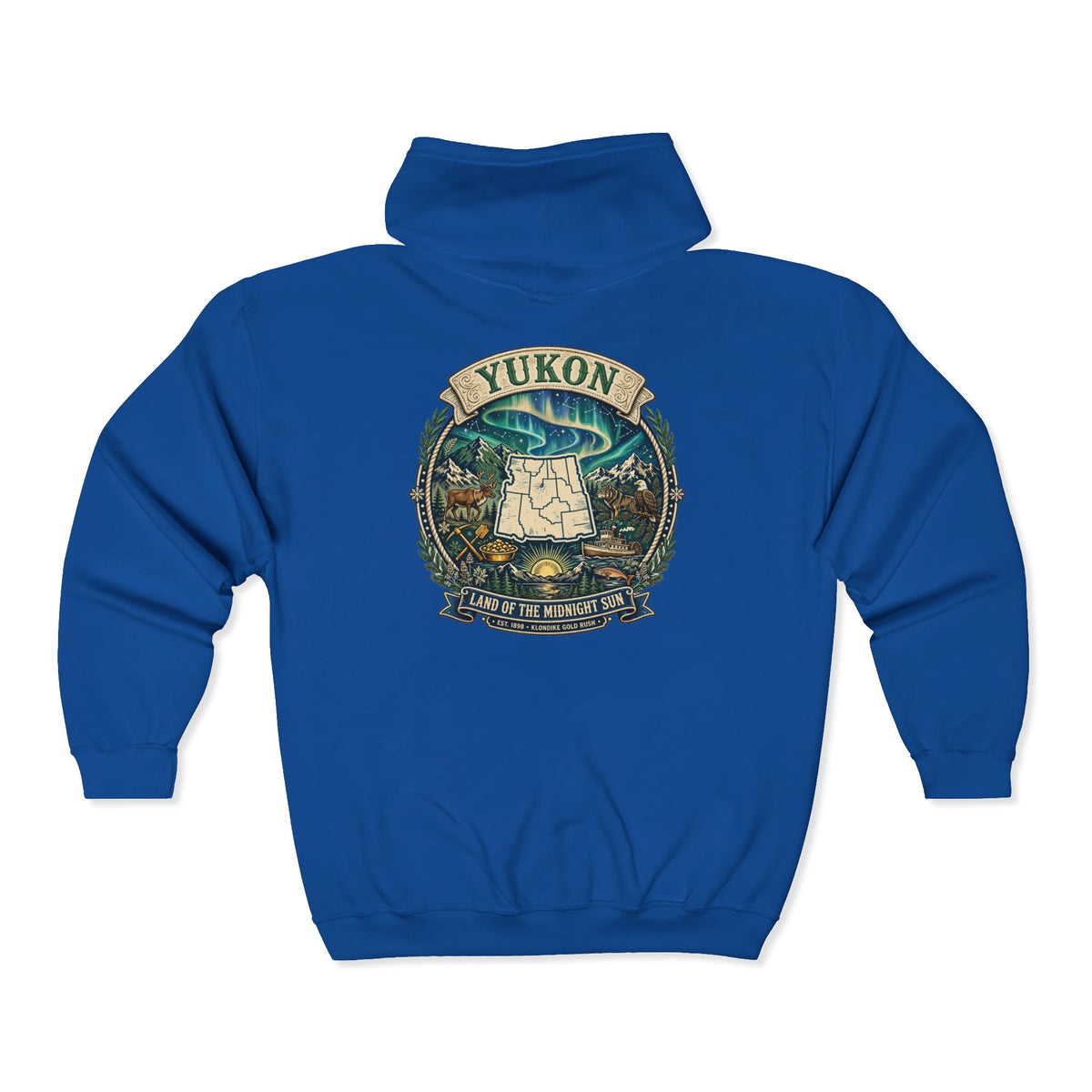 Yukon "Land of the Midnight Sun" Graphic Hoodie
