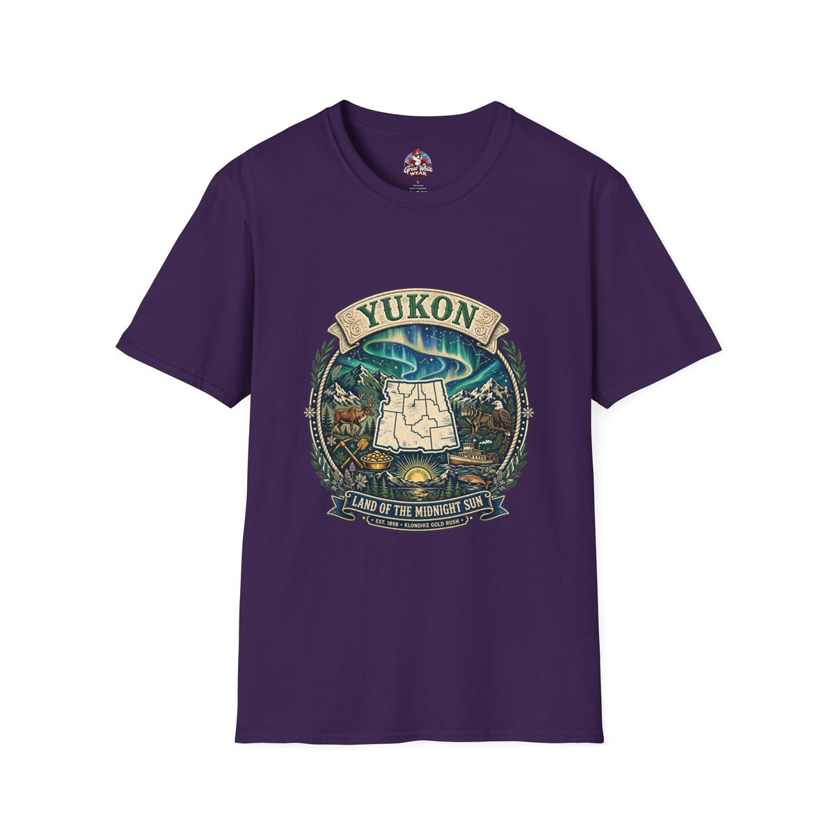 Yukon "Land of the Midnight Sun" Graphic T-Shirt