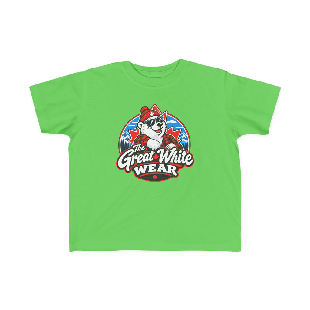 Great White Wear Polar Bear Toodler Graphic T‑Shirt