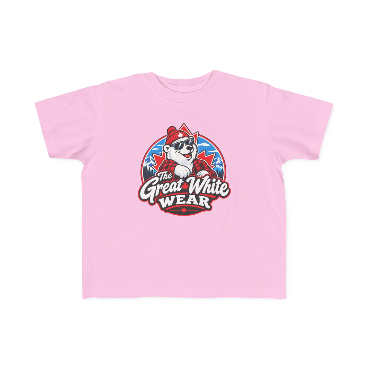 Great White Wear Polar Bear Toodler Graphic T‑Shirt