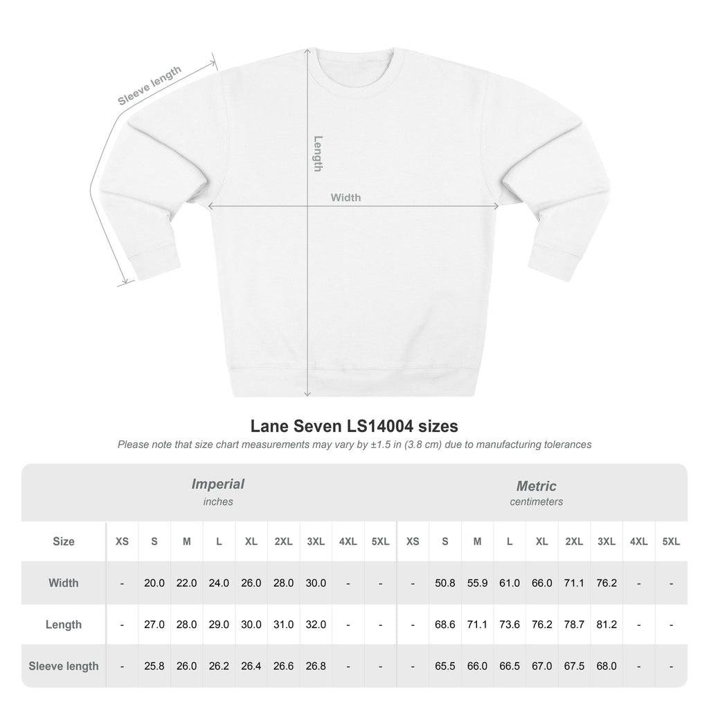 Great White Wear Polar Bear Mens Graphic Sweater