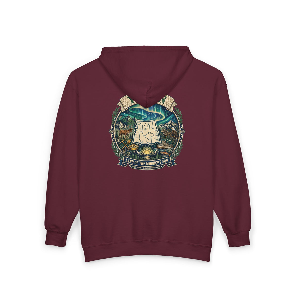 Yukon "Land of the Midnight Sun" Graphic Hoodie