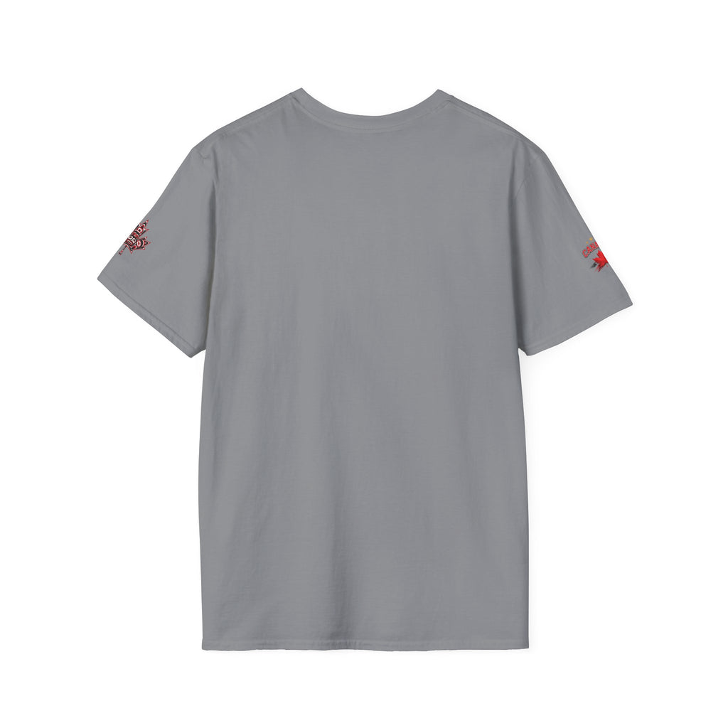 Mens Canada Pride T-Shirt — Red Maple Shield Design