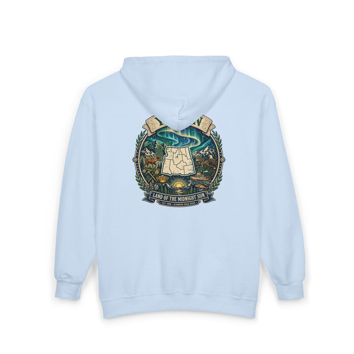 Yukon "Land of the Midnight Sun" Graphic Hoodie