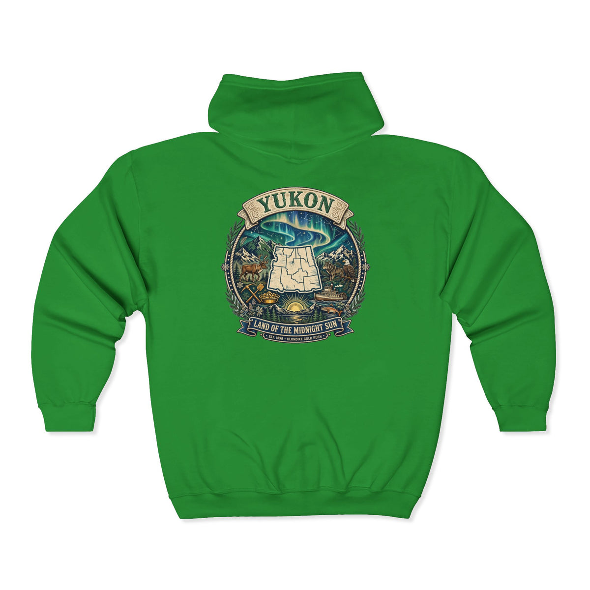 Yukon "Land of the Midnight Sun" Graphic Hoodie