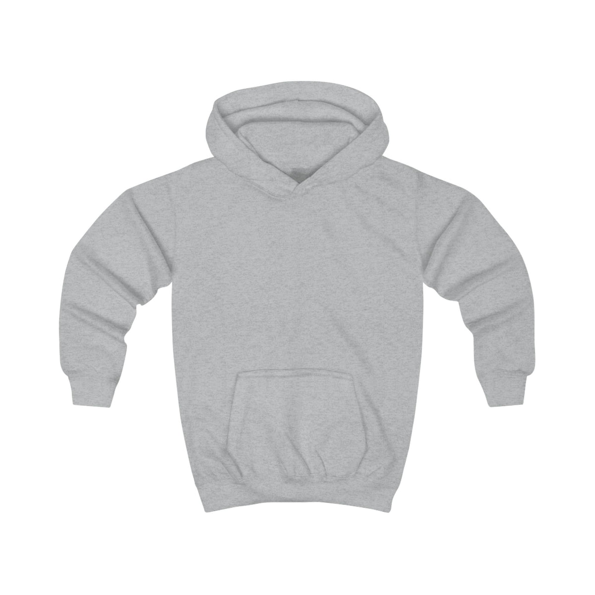 Kids Hoodie — "True North Strong and Free" Maple Leaf