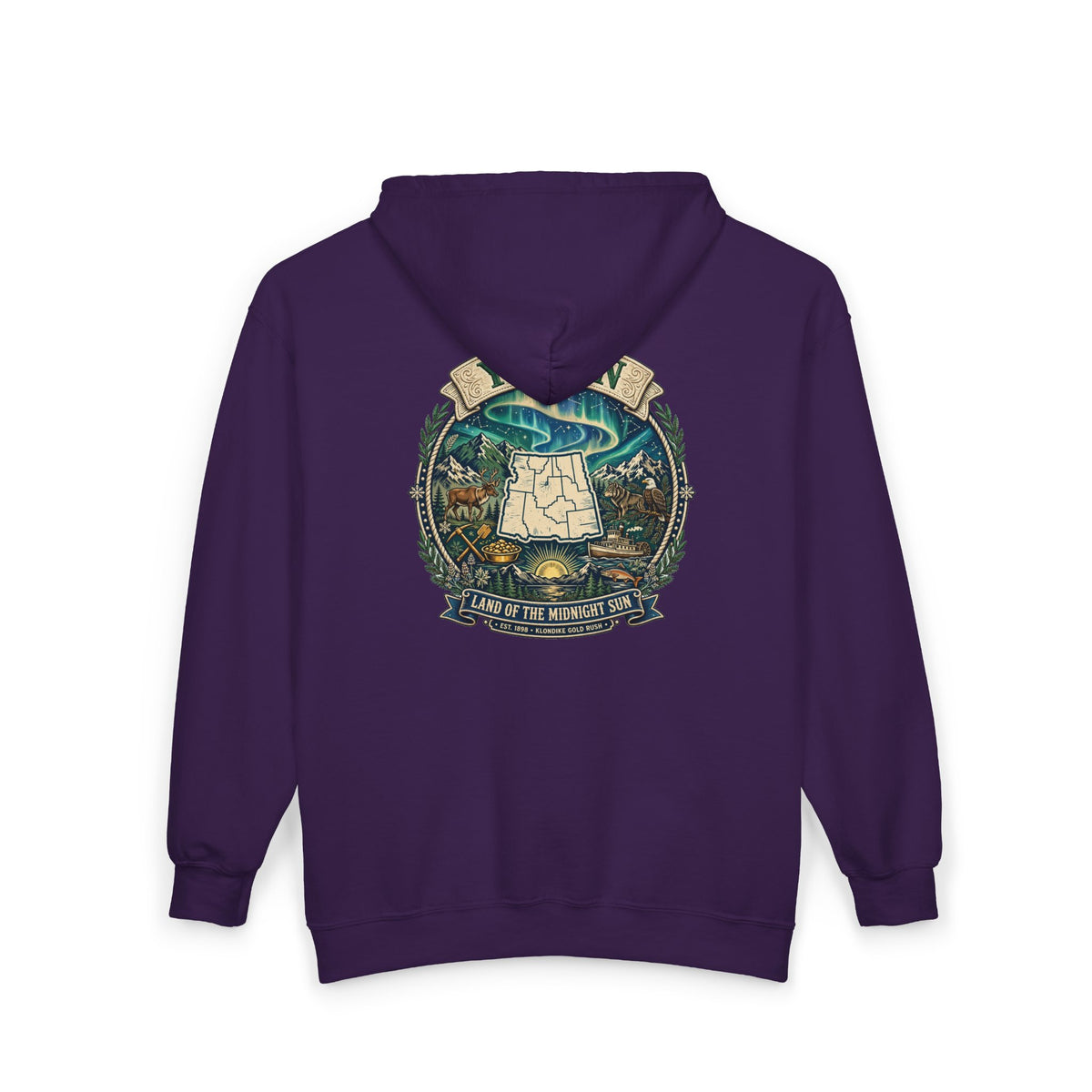 Yukon "Land of the Midnight Sun" Graphic Hoodie