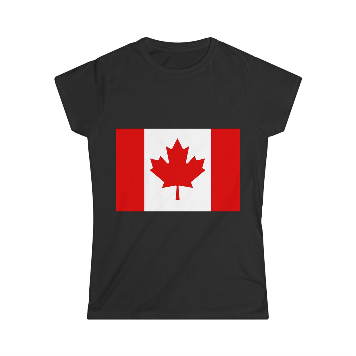 Women's White Softstyle Tee — Classic Crewneck T-Shirt