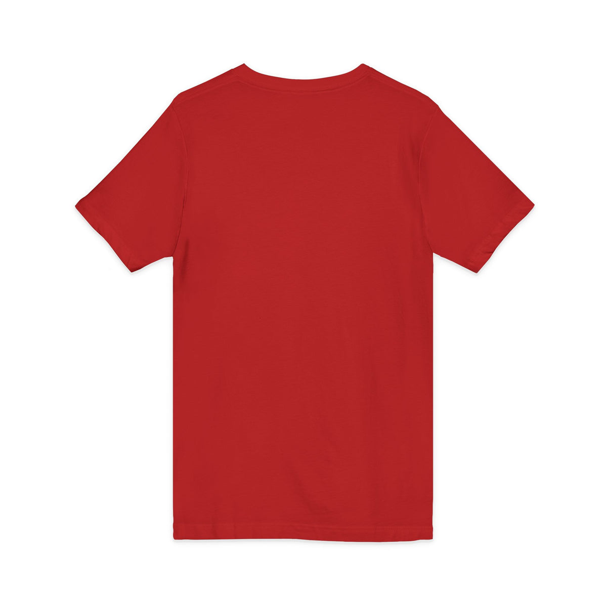 Plaid Maple Leaf V-Neck Tee — Canadian Buffalo Check Canada Day Shirt