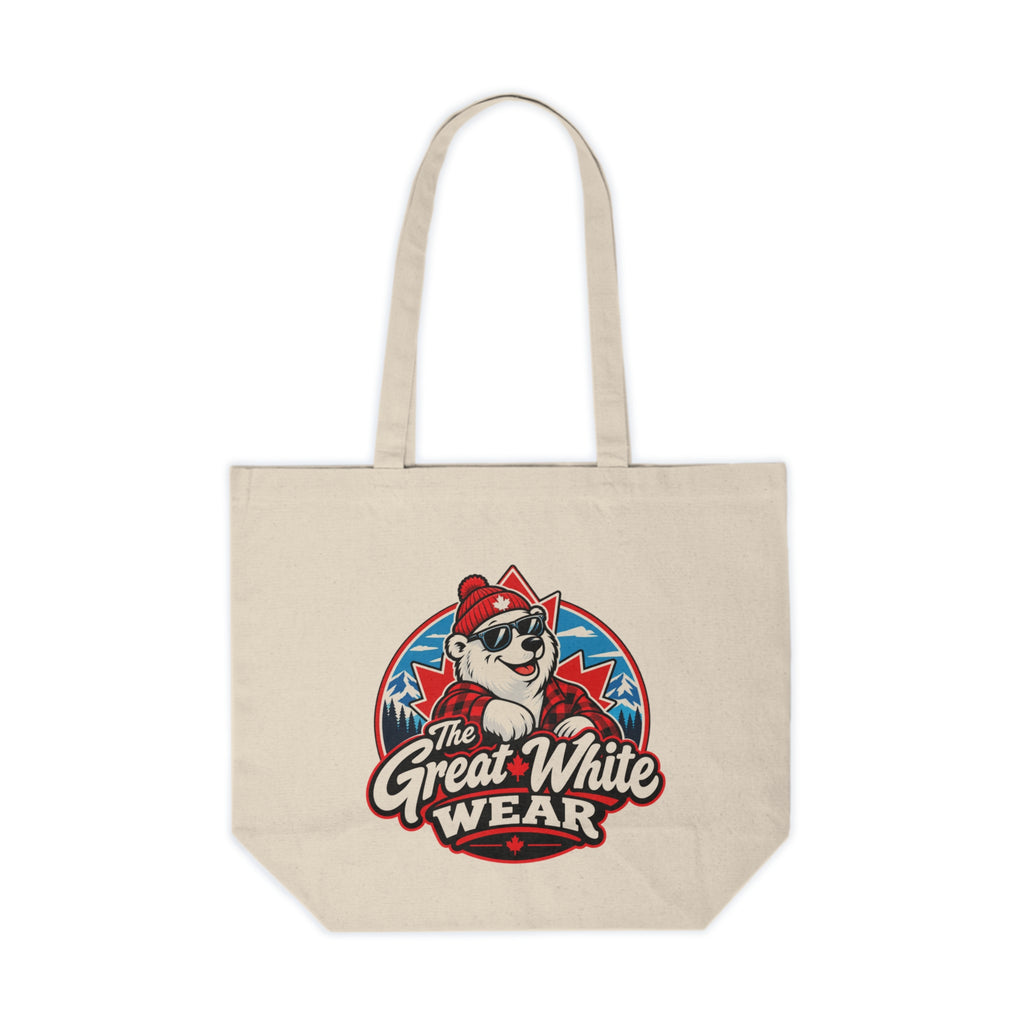 Great White Wear Polar Bear Reusable Tote Bag