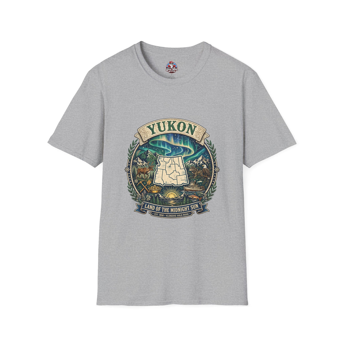 Yukon "Land of the Midnight Sun" Graphic T-Shirt