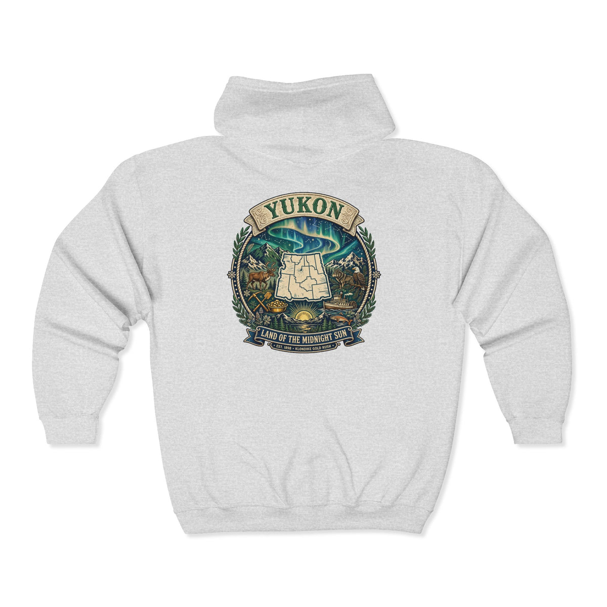 Yukon "Land of the Midnight Sun" Graphic Hoodie