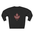 Indigenous-Inspired Maple Leaf Crewneck Sweatshirt