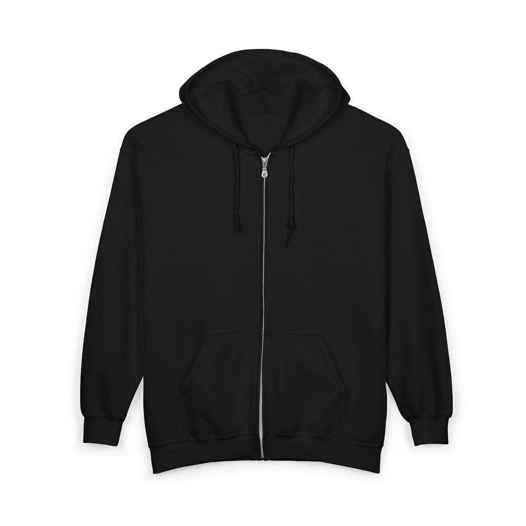 Full-Zip Hoodie with Indigenous-Inspired Maple Leaf Graphic