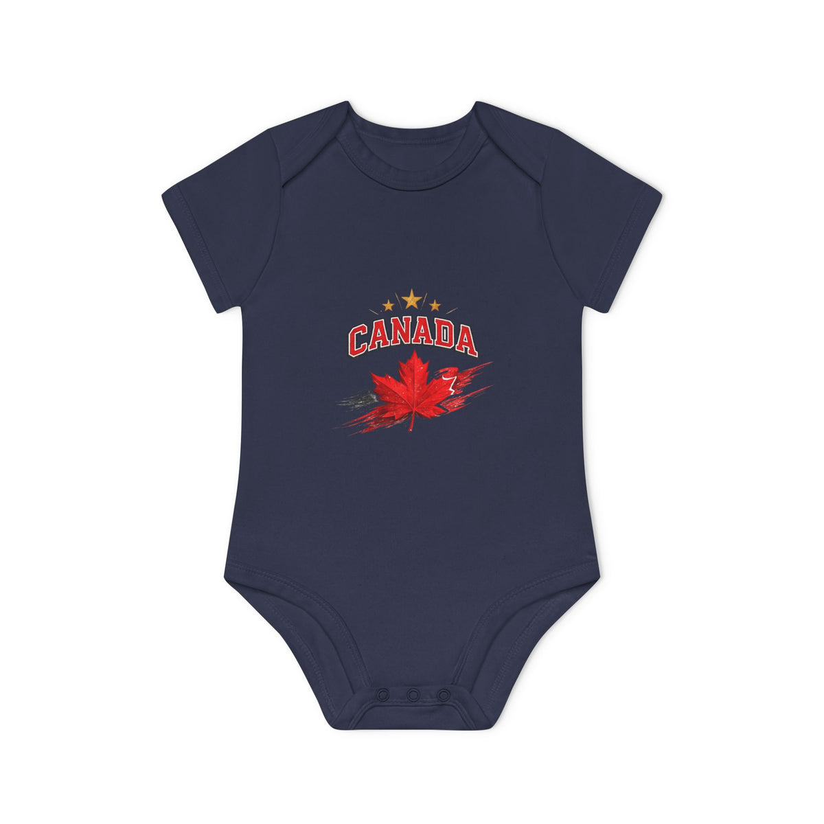 Canada Maple Leaf Baby Bodysuit — Canadian Pride Infant Onesie