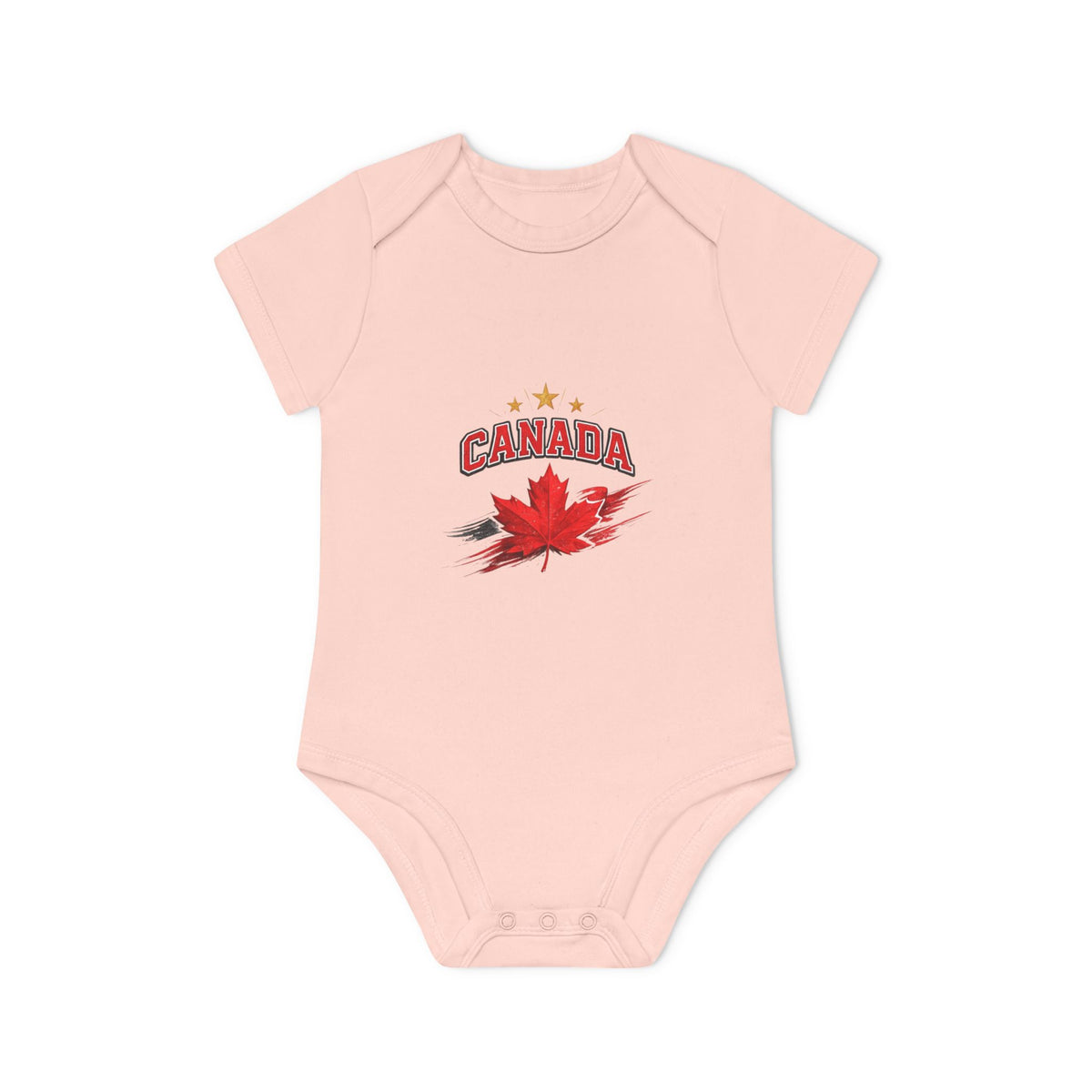 Canada Maple Leaf Baby Bodysuit — Canadian Pride Infant Onesie