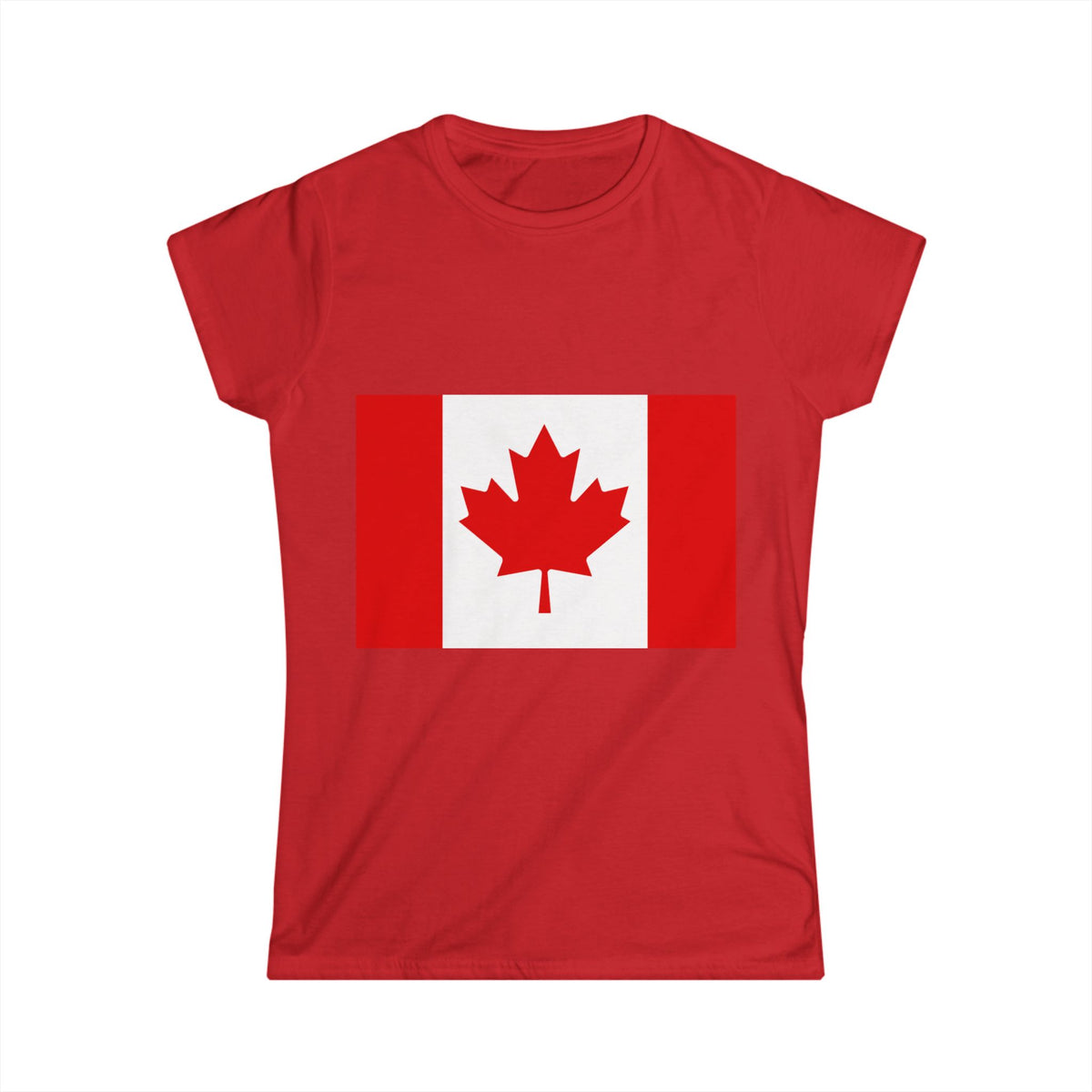Women's White Softstyle Tee — Classic Crewneck T-Shirt