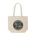 Manitoba Vintage Badge Canvas Tote Bag — Canadian Prairie Travel Souvenir