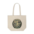 Nova Scotia Canada Vintage Crest Tote Bag — Canvas Shopping Tote