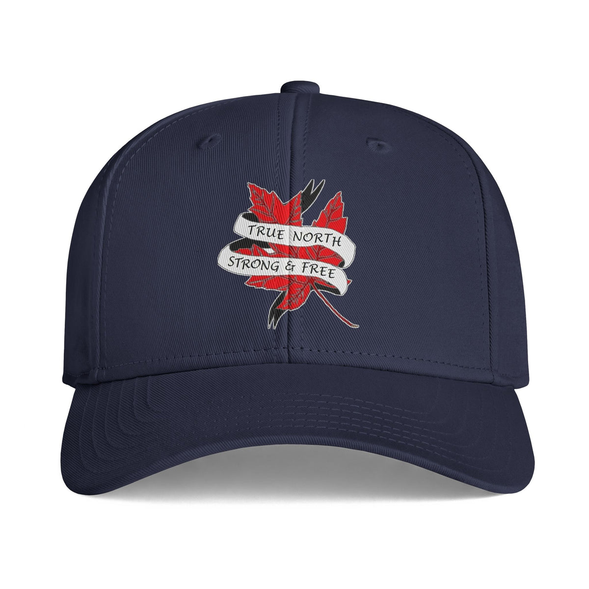 True North Maple Leaf Cap — "True North Strong & Free"