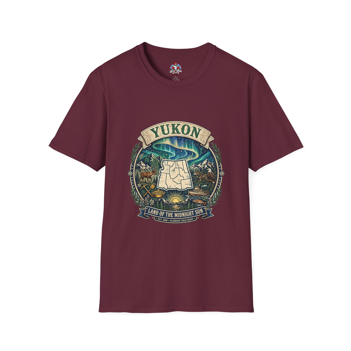 Yukon "Land of the Midnight Sun" Graphic T-Shirt