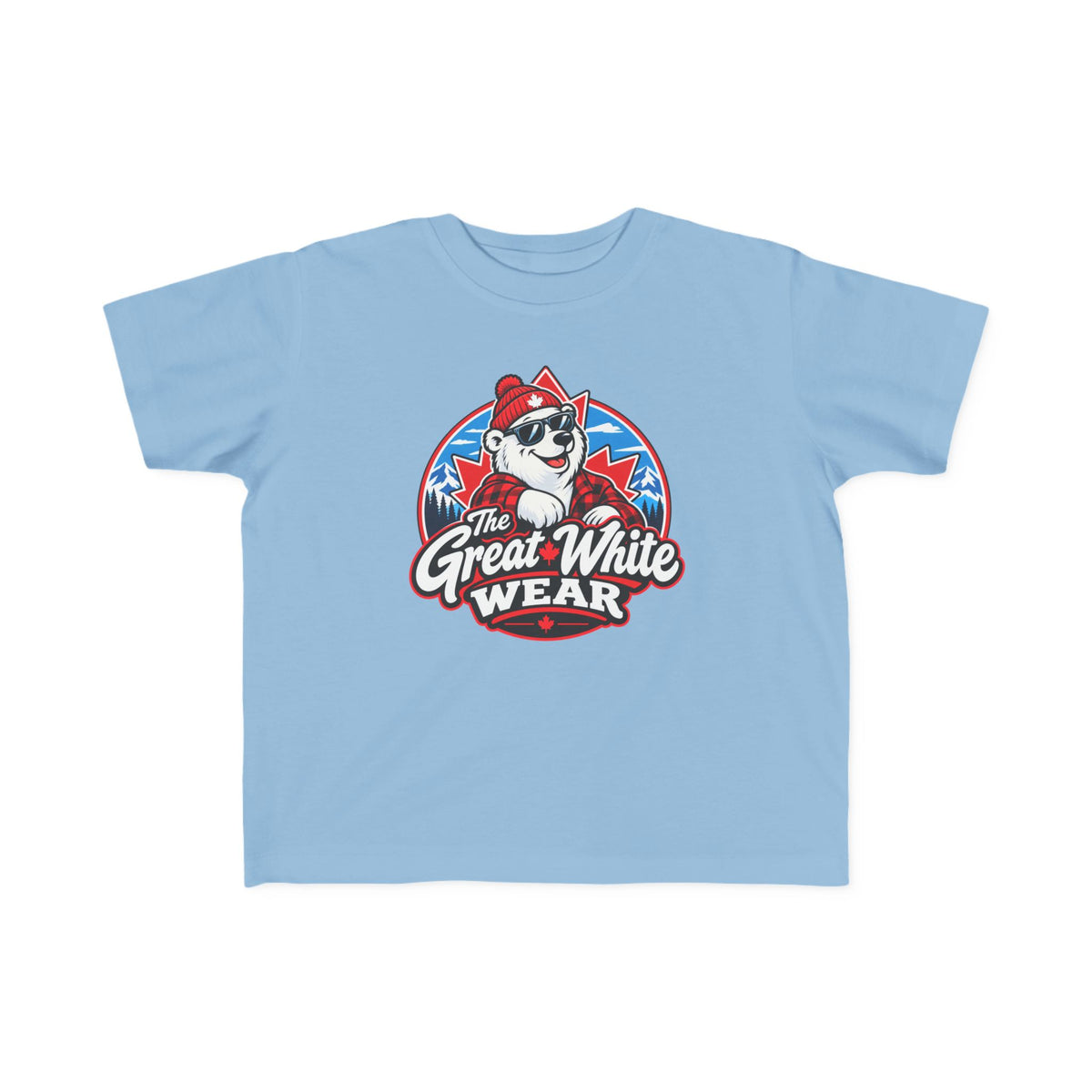 Great White Wear Polar Bear Toodler Graphic T‑Shirt