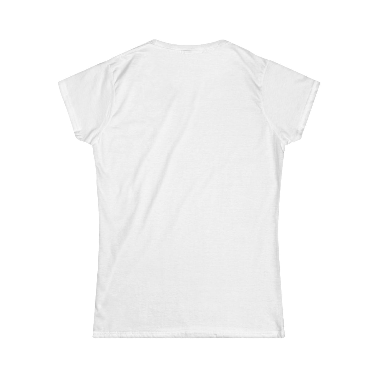 Women's White Softstyle Tee — Classic Crewneck T-Shirt