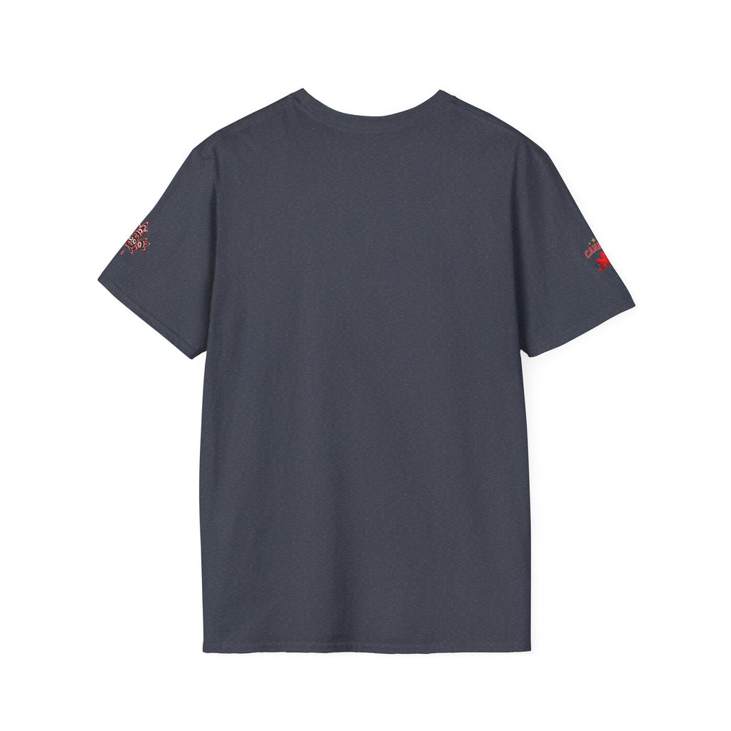 Mens Canada Pride T-Shirt — Red Maple Shield Design