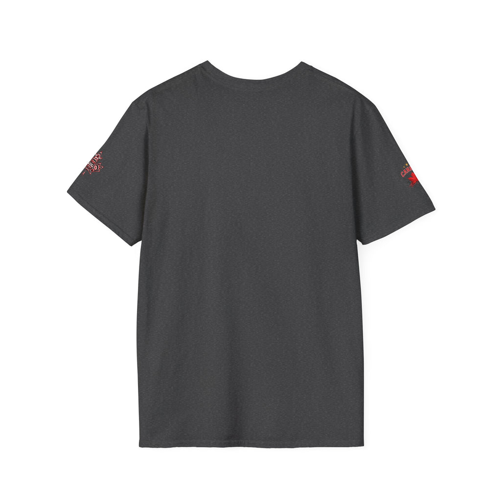 Mens Canada Pride T-Shirt — Red Maple Shield Design