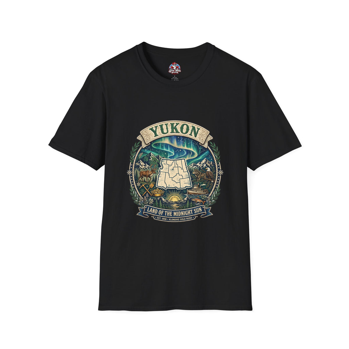Yukon "Land of the Midnight Sun" Graphic T-Shirt