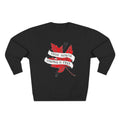 True North Maple Crewneck Sweatshirt — "True North Strong and Free"
