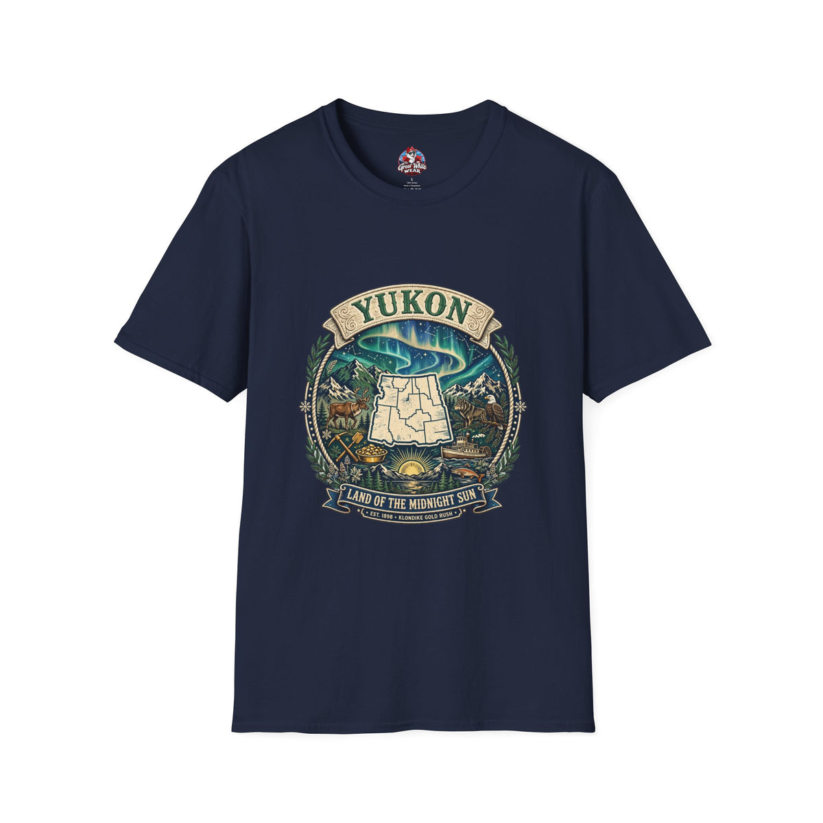Yukon "Land of the Midnight Sun" Graphic T-Shirt