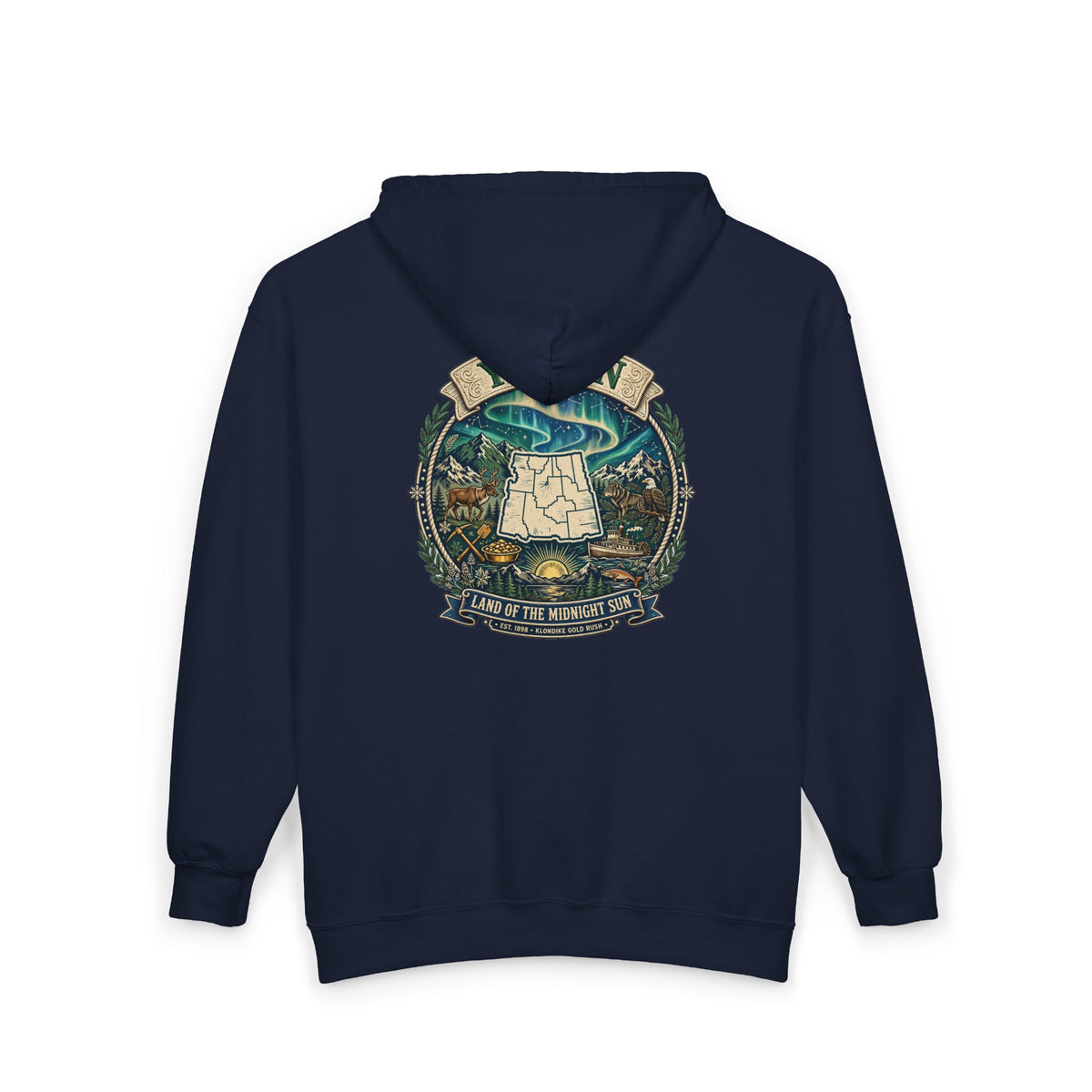 Yukon "Land of the Midnight Sun" Graphic Hoodie