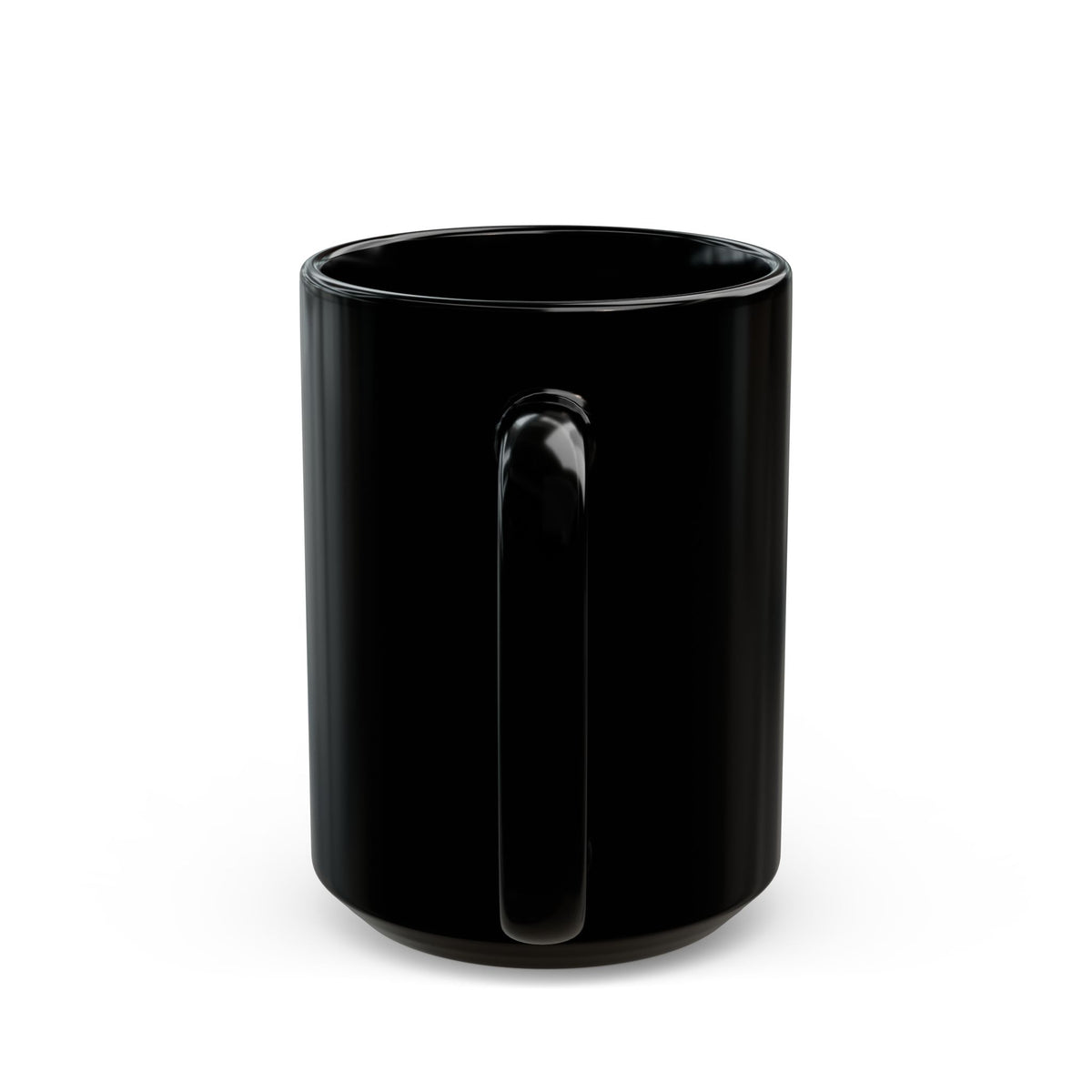 Canada Maple Leaf Black Mug — Vintage Red Leaf Coffee Cup (11oz/15oz)